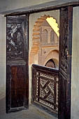 Marrakech - la Madrasa di Ben Youssef, Interno di una cella degli studenti